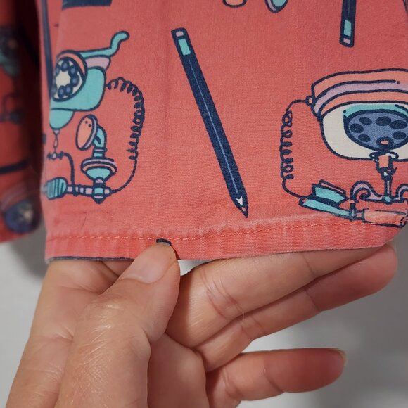 Lots of 2 Matilda Jane Telephone Novelty Fabric Pattern Skirt Joe's Jeans size10 - Picture 13 of 14